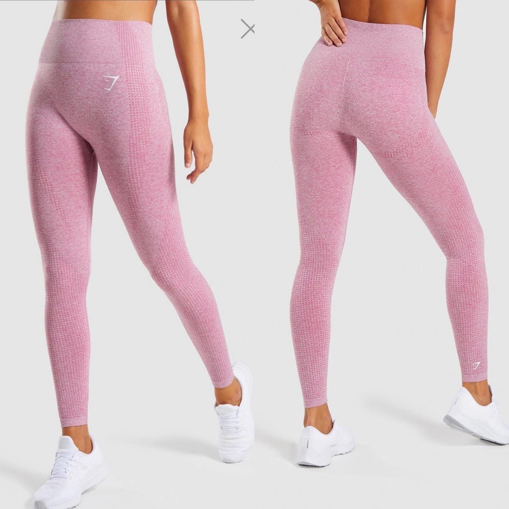 Gymshark Leggings Vital Seamless High Rise Pink S